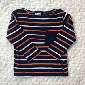 Polarn O. Pyret Organic Striped Long-Sleeve Shirt